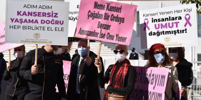 Dünya Kanser Günü dolayısıyla farkındalık yürüyüşü düzenlendi