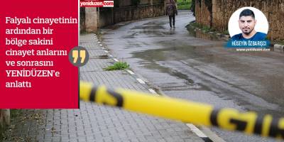 "5 dakika sürdü, ben hayatımda bu kadar silah sesi duymadım"