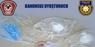 Mağusa'da uyuşturucudan bir tutuklu