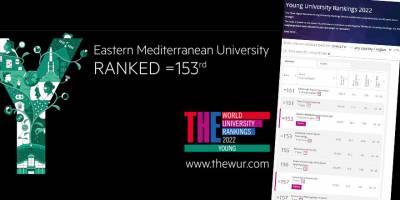 DAÜ, Genç Üniversiteler Sıralaması’nda 153’üncü sırada