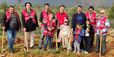Kızılay’dan Kalkanlı’da anı ormanı