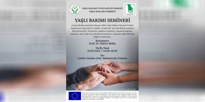 Yaşlı Bakım Semineri düzenlenecek