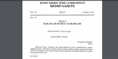 Yeni hükümetin ilk kararı: Borçlanma