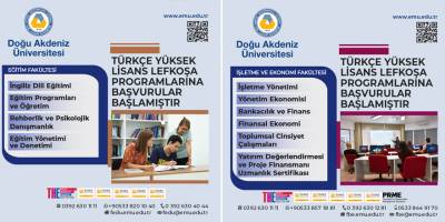 DAÜ’nün Lefkoşa’da yürütülen lisansüstü programlarına kayıtlar devam ediyor