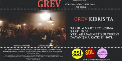“Grev” Kıbrıs’ta gösterilecek