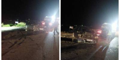 Girne-Tatlısu anayolunda korkutan kaza