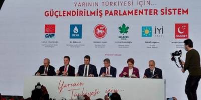 Türkiye'de 6 partiden "Güçlendirilmiş Parlamenter Sistem" önerisi