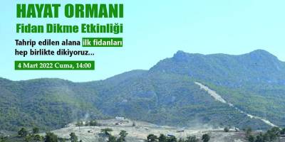 Ağaç dikim etkinliğini engelleme girişimi