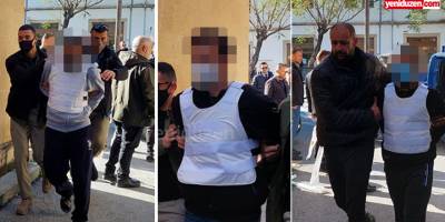 Falyalı cinayeti yargıda: 3 zanlı davaları görüşülünceye kadar 3 ay cezaevinde bekleyecek