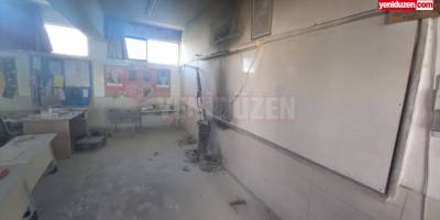 9 Eylül İlkokulu’nda yangın paniği!