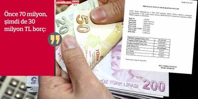 3 günde 100 Milyon TL borçlanma!