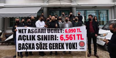 KTAMS: “Asgari ücret açlık sınırının 471 TL altında”