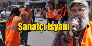 İşçi Önlükleriyle Eylem