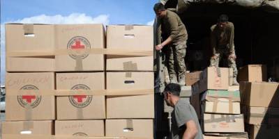 Kıbrıs'tan ilk insani yardım sevkiyatı Ukrayna'ya doğru yola çıktı