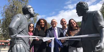 “Alikko ile Caher” artık Kuğulu Park’ta…