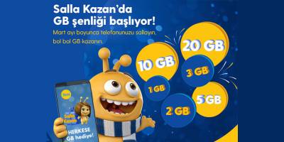 Kuzey Kıbrıs Turkcell’in “Salla Kazan” kampanyasıyla GB şenliği