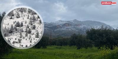 Dağlara kar yağdı