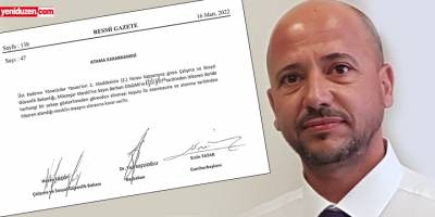 'Müşavir' Tekakpınar evde, Çalışma'ya yeni müsteşar