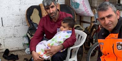 Kuyuya düşen küçük Hasan taburcu oldu