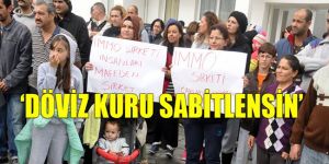 Haspolat Belediye Evleri’nde eylem