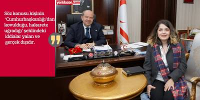 Cumhurbaşkanlığı: “Seyhan Avşar’ın iddiaları yalan ve gerçek dışı”