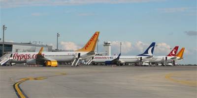 Kötü hava şartları nedeniyle 8 uçuş iptal!