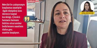 CTP Mağusa Milletvekili Şifa Çolakoğlu:  “Meclis’in çalışma disiplini hayal kırıklığı”