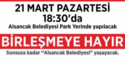 Alsancak’ta Başkan’ın aksine bölgeli ‘Birleşmeye hayır’ dedi