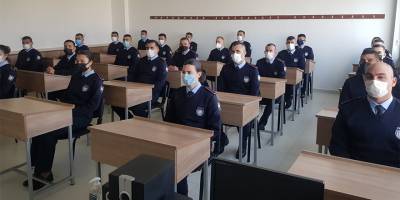 Polis ve İtfaiye Memuru adayları, eğitimlerine başladı