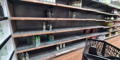 Yurttaş içkiye koştu