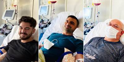 Üç gönüllü Donörden, üç hastaya yaşam umudu