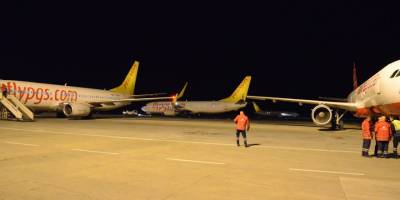 Ercan’da grev ve grev yasağı