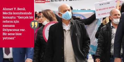 “Tasarıyı geri çekiniz, dünyanın tecrübesiyle gerçek bir reform yapalım”