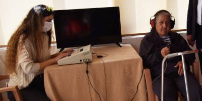 Lapta Huzurevi’nde “Sessizliğimin Sesi Olur musun?” projesi hayat buldu