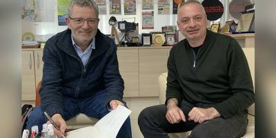 Aslım’dan Yenidüzen’e ziyaret: “ABD Dış Politikasında Kıbrıs Açmazı” kitabını imzaladı