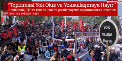 Toplumun ortak çığlığı: "Yoksullaşmaya Hayır"
