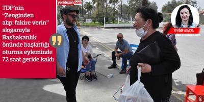 “Somut çözüm görene dek,  hiçbir yere ayrılmayacağız”