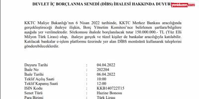 Sunat Atun "devlet borçlanma kabiliyetini kaybetti" dedi,  150 Milyon için borçlanma girişimi yaptı