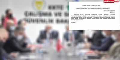 Asgari Ücret Saptama Komisyonu’nda 2 üye değişti