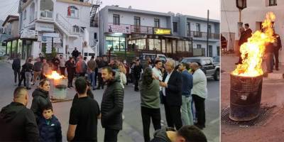 Çatalköy’de ateş yandı