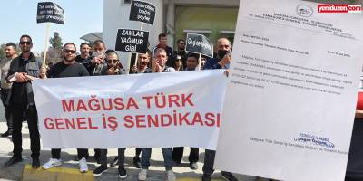 Mağusa Belediyesi’nde uyarı grevi