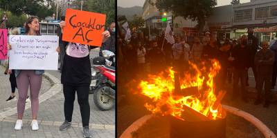 Girne’de direniş ateşi yakıldı