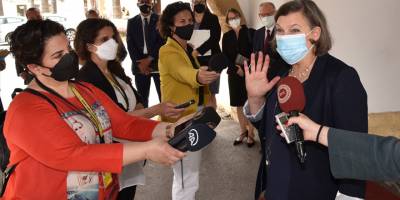 ​“ABD’nin iki toplumlu ve iki bölgeli federasyona olan güçlü desteğini vurguladım”