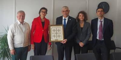 Kamacıoğlu, Anke Schlimm’i ziyaret etti