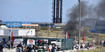 Teknecik'te El-Sen'e destek eylemi yapıldı