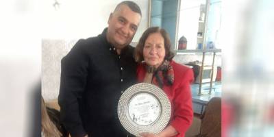 Çağdaş Müzik Derneği'nden sanatçı, yazar İlkay Adalı’ya ziyaret