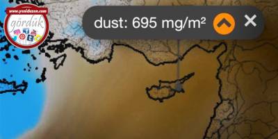 Toz bulutuna dikkat: “Gerekli önlemleri almadan açık havaya çıkmayınız”
