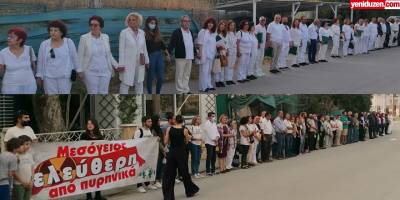 Nükleere karşı insan zinciri