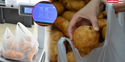 1 poşet patates 80 TL!