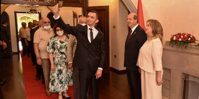 Cumhurbaşkanlığı'nda bayramlaşma